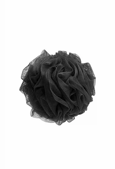 Мочалка для душа, чёрная Mayur Black Shower Loofah