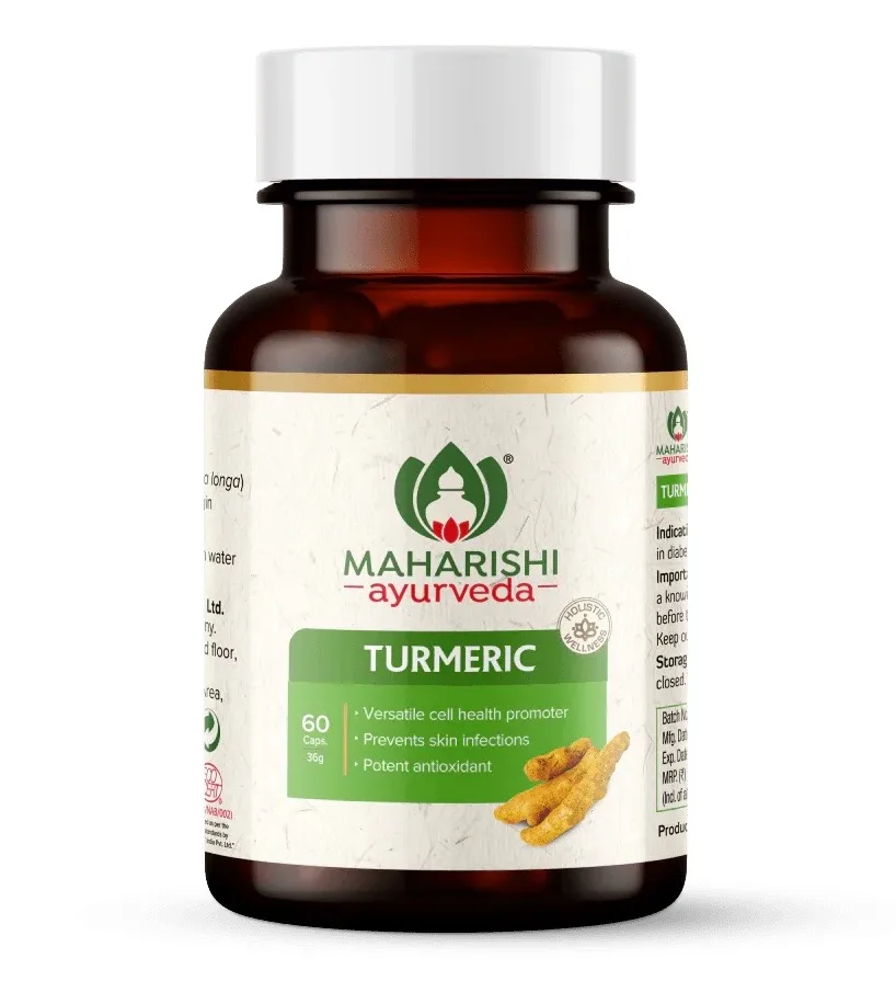 Куркума органічна 60 капс Maharishi Ayurveda Organic Turmeric