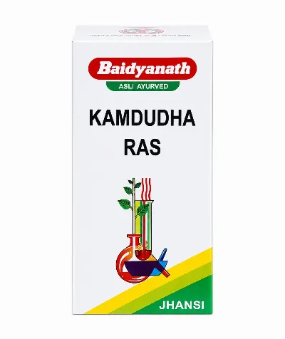 Камдудха Рас 25 табл Baidyanath Kamdudha Ras 25 tabs