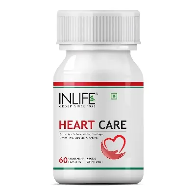Турбота про серце 500 мг 60 капс Inlife Heart Care