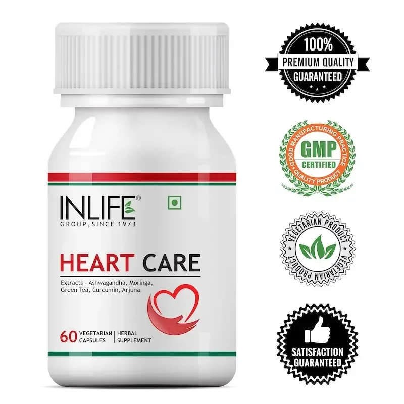 Турбота про серце 500 мг 60 капс Inlife Heart Care