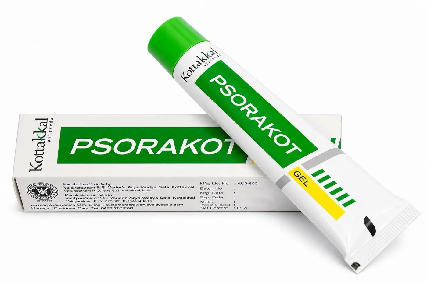 Псоракот гель 25 г Kottakkal Psorakot Gel