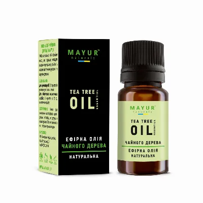 Ефірна олія чайного дерева 10 мл Mayur Tea Tree Essential Oil