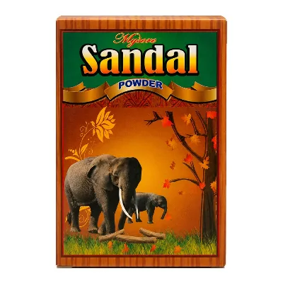 Сандаловий порошок 25 г Shri Ganga Sandal Powder