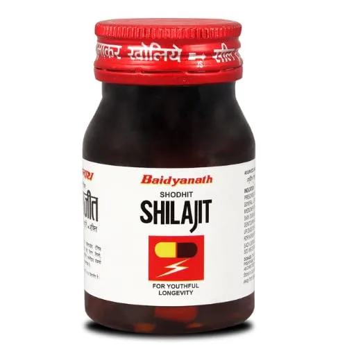 Шіладжит 30 капс Baidyanath Shodhit Shilajeet 30 caps