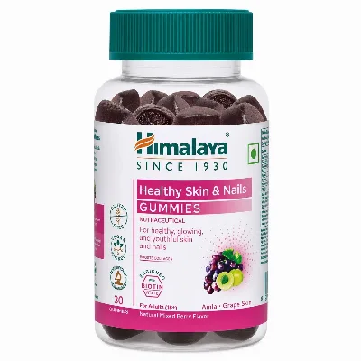 Мармеладки для здорової шкіри та нігтів 30 шт Himalaya Healthy Skin & Nail Gummies