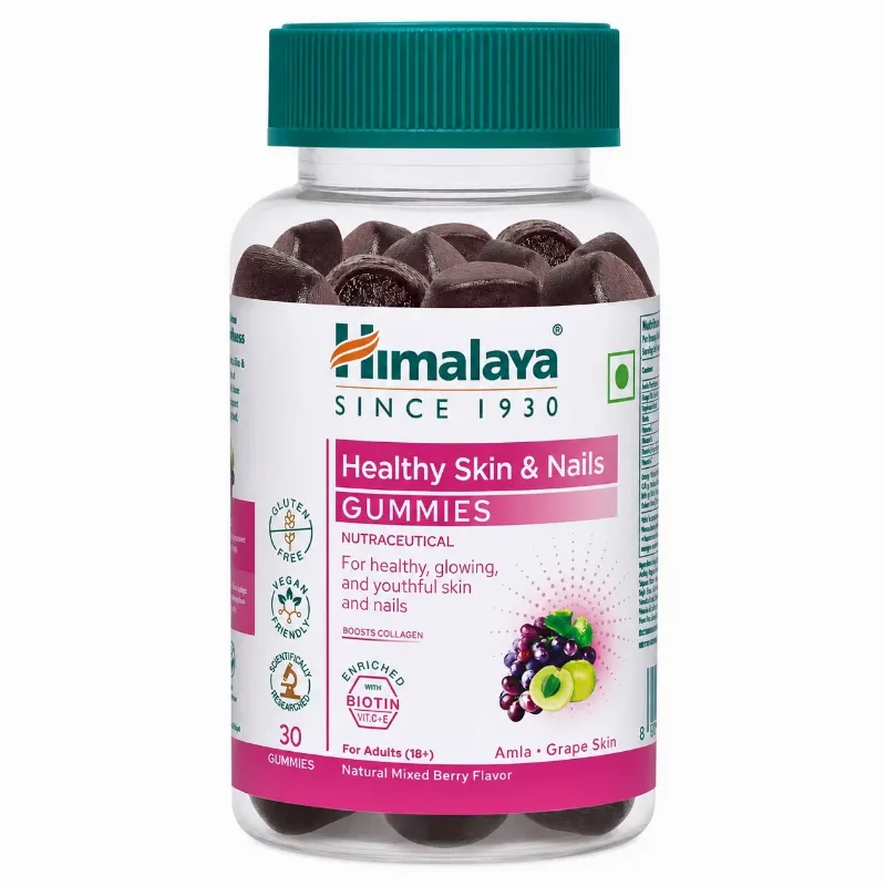 Мармеладки для здорової шкіри та нігтів 30 шт Himalaya Healthy Skin & Nail Gummies