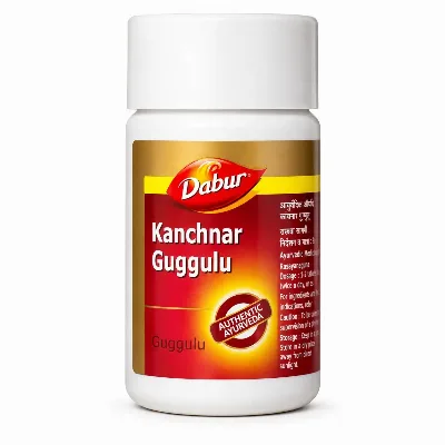 Канчнар гуггул 80 табл Dabur Kanchnar Guggulu 80 tab