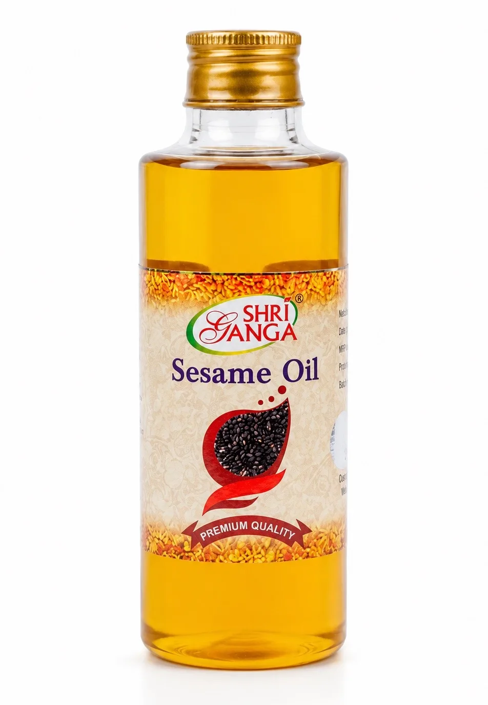 Кунжутное масло 200 мл Shri Ganga Sesame Oil