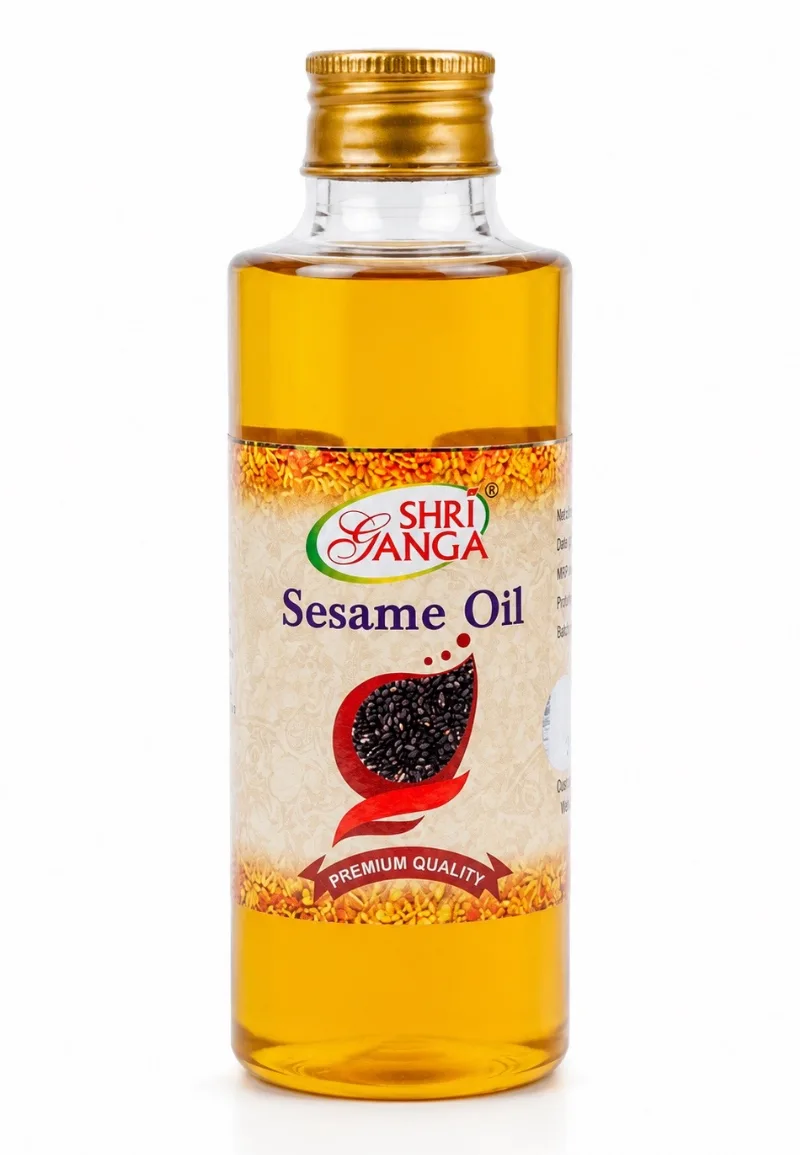 Кунжутное масло 200 мл Shri Ganga Sesame Oil