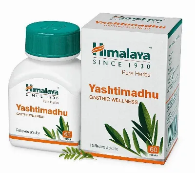 Яштімадху 60 табл Himalaya Yashtimadhu