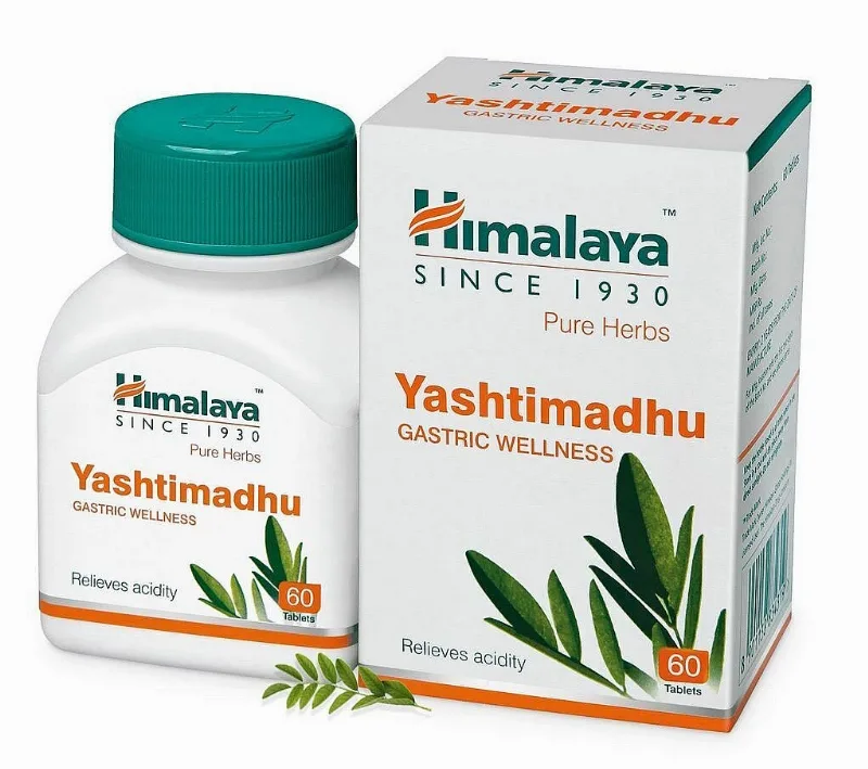 Яштімадху 60 табл Himalaya Yashtimadhu