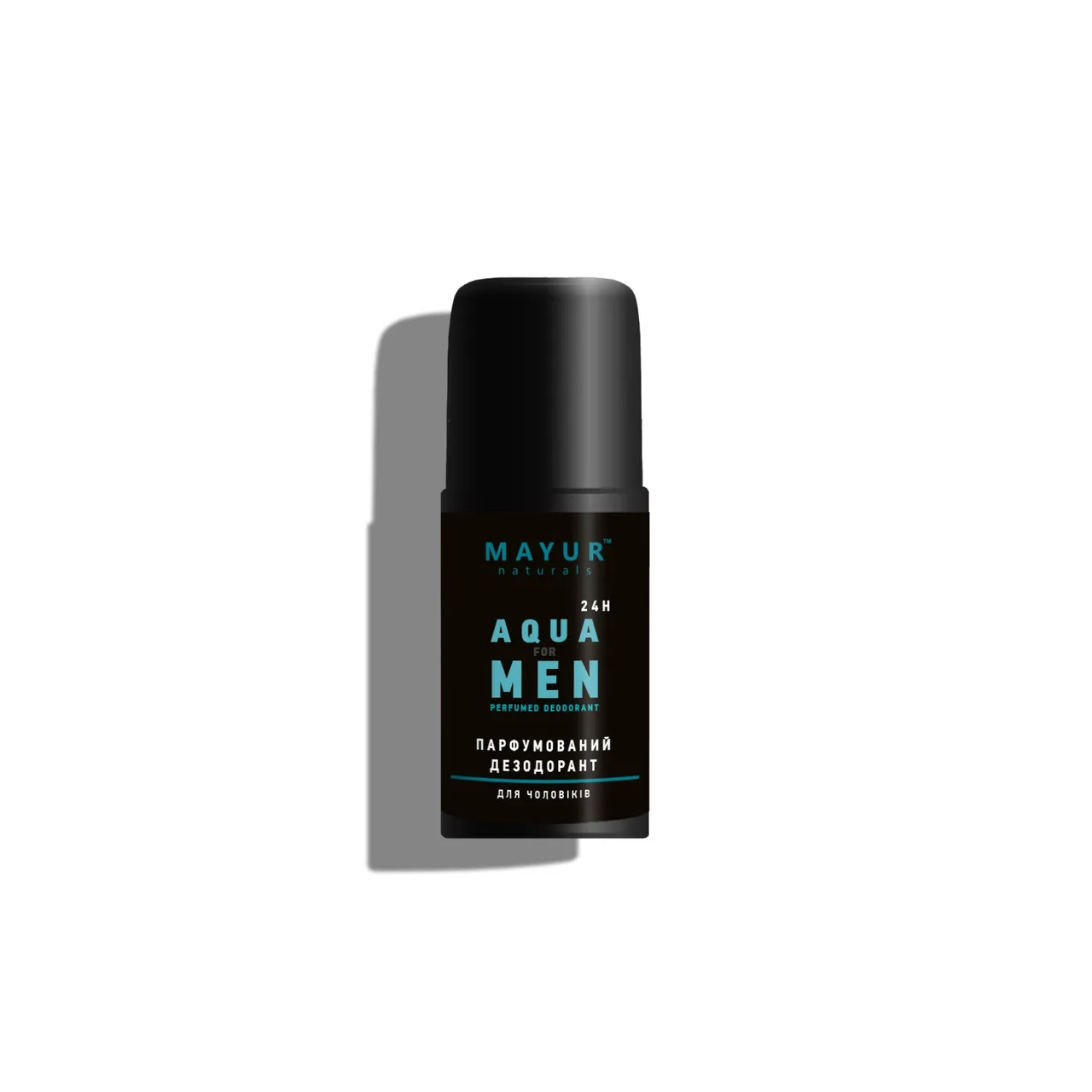 Дезодорант чоловічий парфумований натуральний «Aqua for men» 50 мл Mayur Aqua for Men Deodorant
