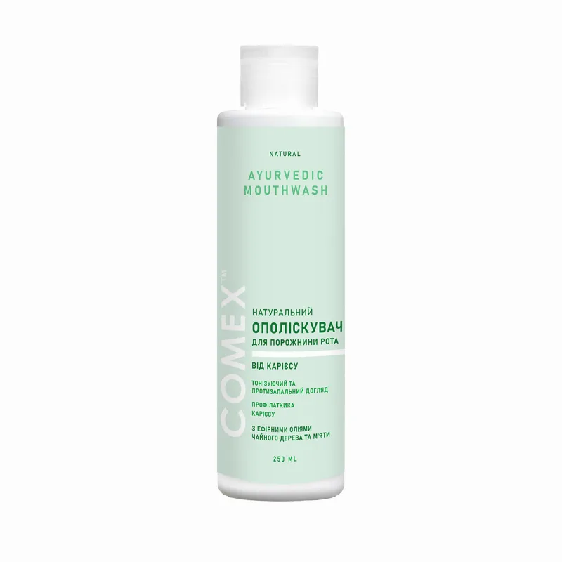 Ополаскиватель для полости рта от кариеса с маслом чайного дерева 250 мл Comex Tea Tree Mouthwash