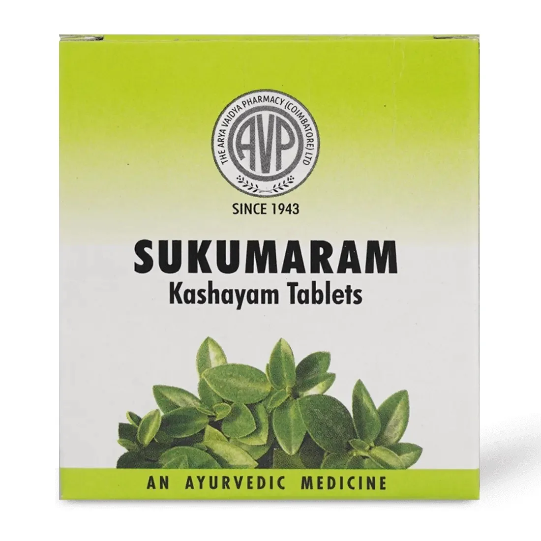 Сукумарам Кашаям 100 табл Arya Vaidya Pharmacy Sukumaram Kashayam