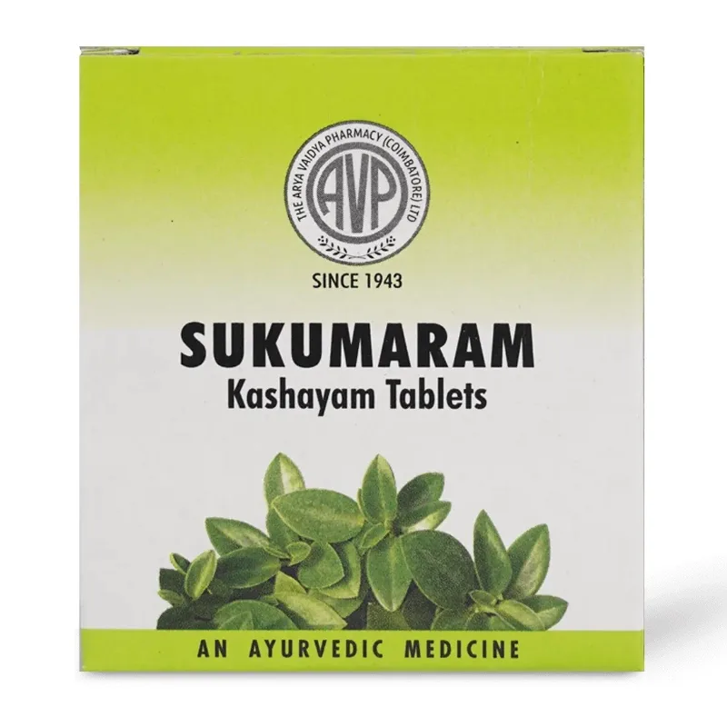 Сукумарам Кашаям 100 табл Arya Vaidya Pharmacy Sukumaram Kashayam