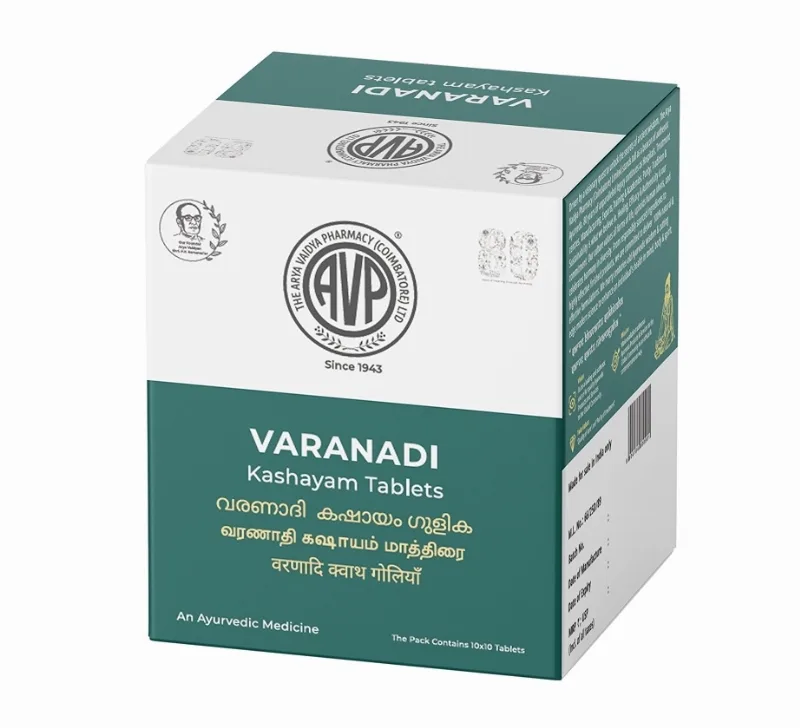 Варанади Кашаям 100 табл Arya Vaidya Pharmacy Varanadi Kashayam