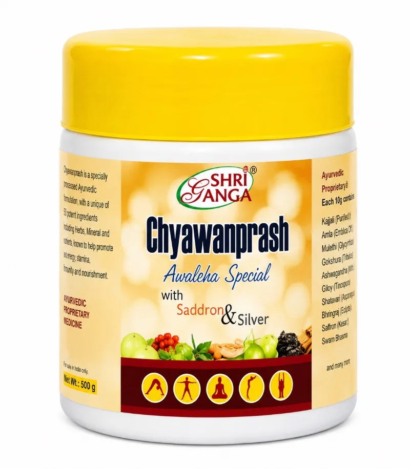 Чаванпраш Особый 500 г Shri Ganga Chyawanprash Special