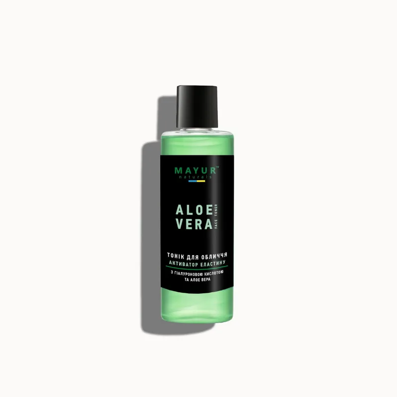 Тонік «Активатор еластину» з алое вера і гіалуроновою кислотою 200 мл Mayur Elastin Activator Toner