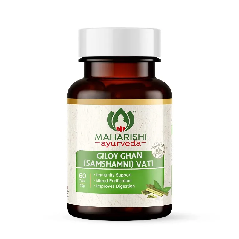 Гілой Гхан Ваті 60 табл Maharishi Ayurveda Giloy Ghan Vati