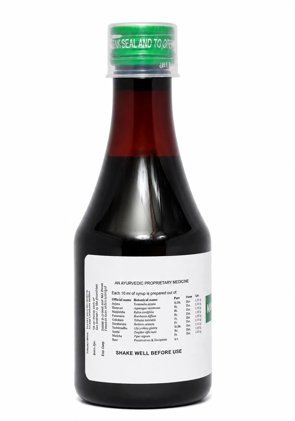 Менсокот сироп 200 мл Kottakkal Mensokot Syrup