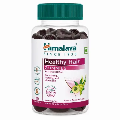 Мармеладки для здорового волосся 30 шт Himalaya Healthy Hair Gummies