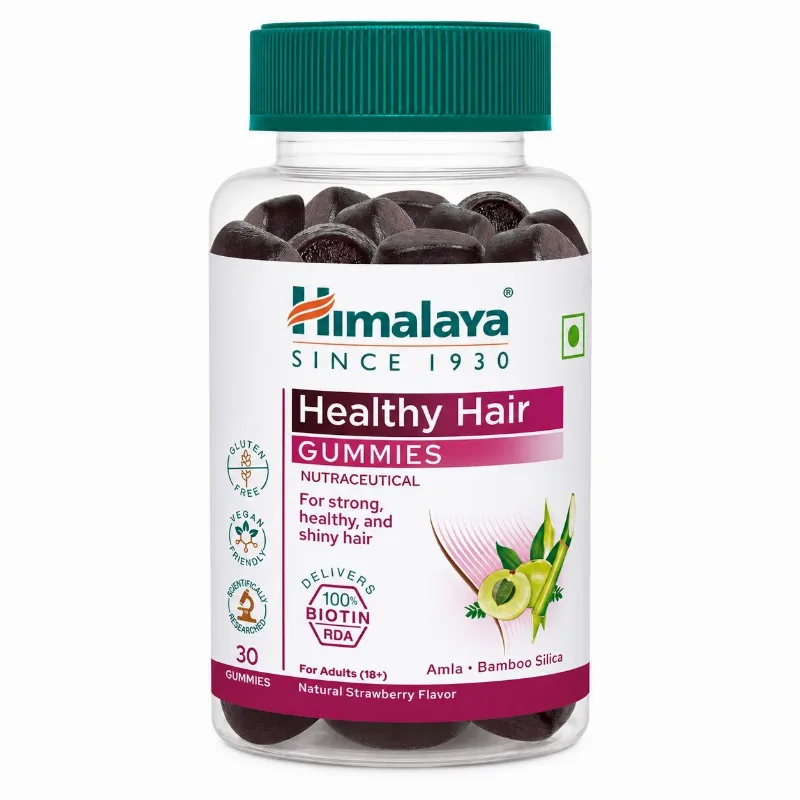 Мармеладки для здорового волосся 30 шт Himalaya Healthy Hair Gummies
