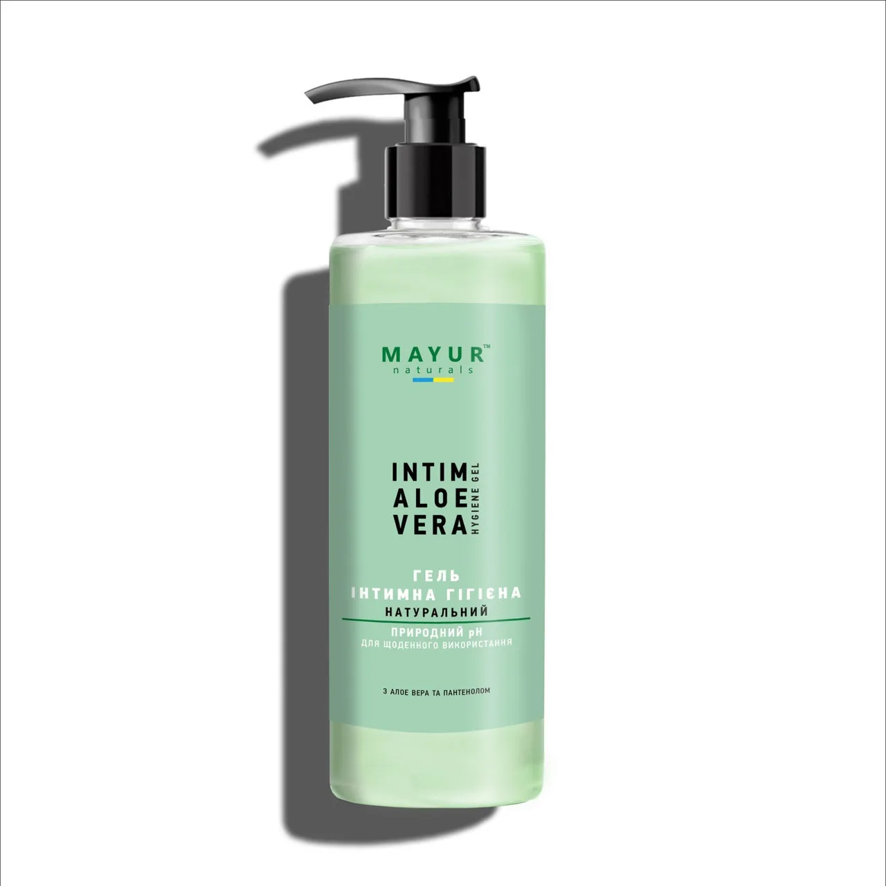 Гель для інтимної гігієни з алое вера та пантенолом 500 мл Mayur Aloe Vera & Panthenol Intimate Hygiene Gel