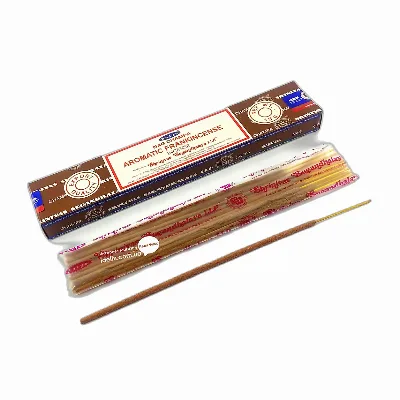 Аромапалички Ароматний Ладан 15 г Satya Aromatic Frankincense Incense