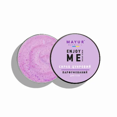 Скраб для тіла цукровий парфумований Enjoy me 250 мл Mayur Enjoy Me Body Scrub
