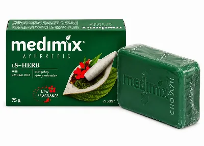 Мило аюрведичне 18 трав 75 г Medimix 18-Herb Ayurveda Soap