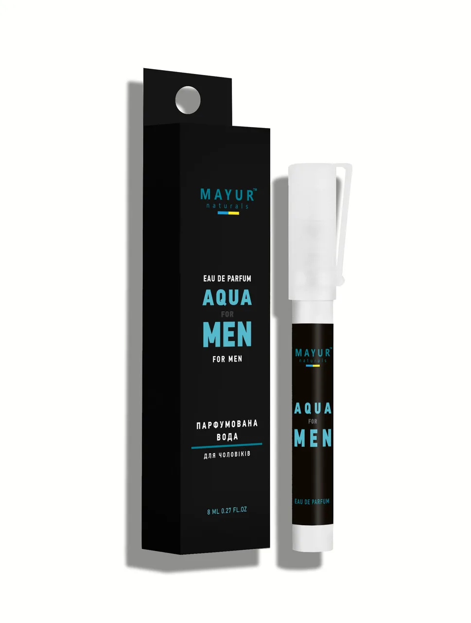Парфумована вода для чоловіків «Aqua for men» 8 мл Mayur Aqua for Men Eau de Parfum