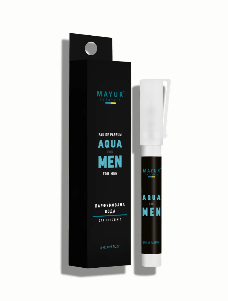 Парфумована вода для чоловіків «Aqua for men» 8 мл Mayur Aqua for Men Eau de Parfum