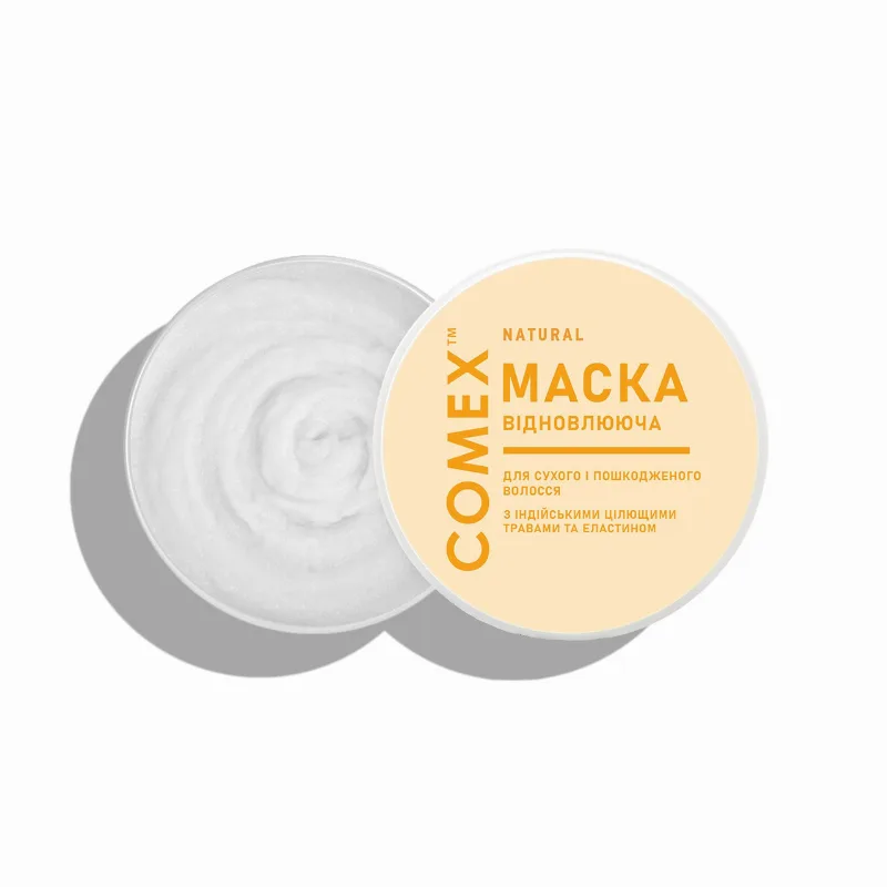 Маска для волос натуральная интенсивное восстановление 500 мл Comex Intensive Repair Hair Mask