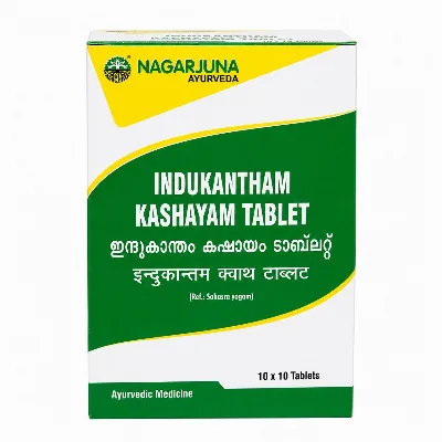 Індуканта кашаям 100 табл Nagarjuna Indukantham Kashayam