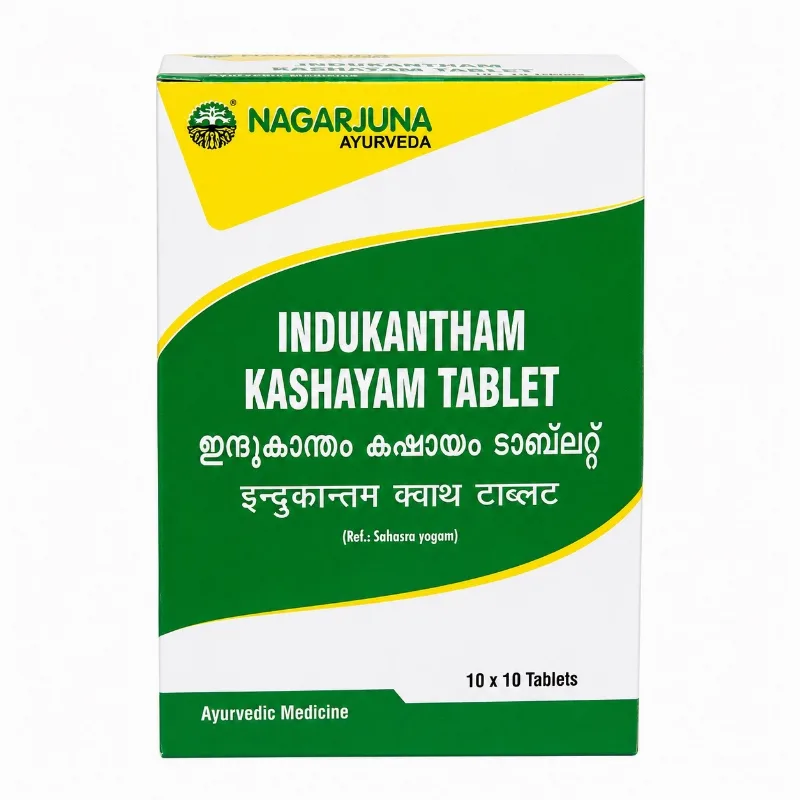 Індуканта кашаям 100 табл Nagarjuna Indukantham Kashayam