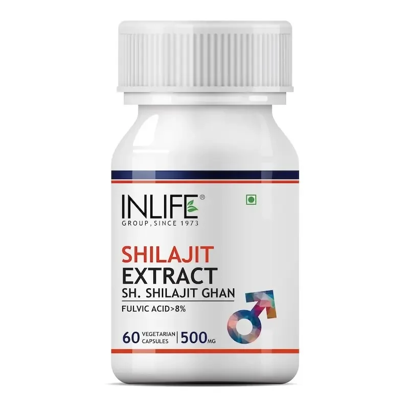 Шиладжит экстракт 60 капс Inlife Shilajit Extract