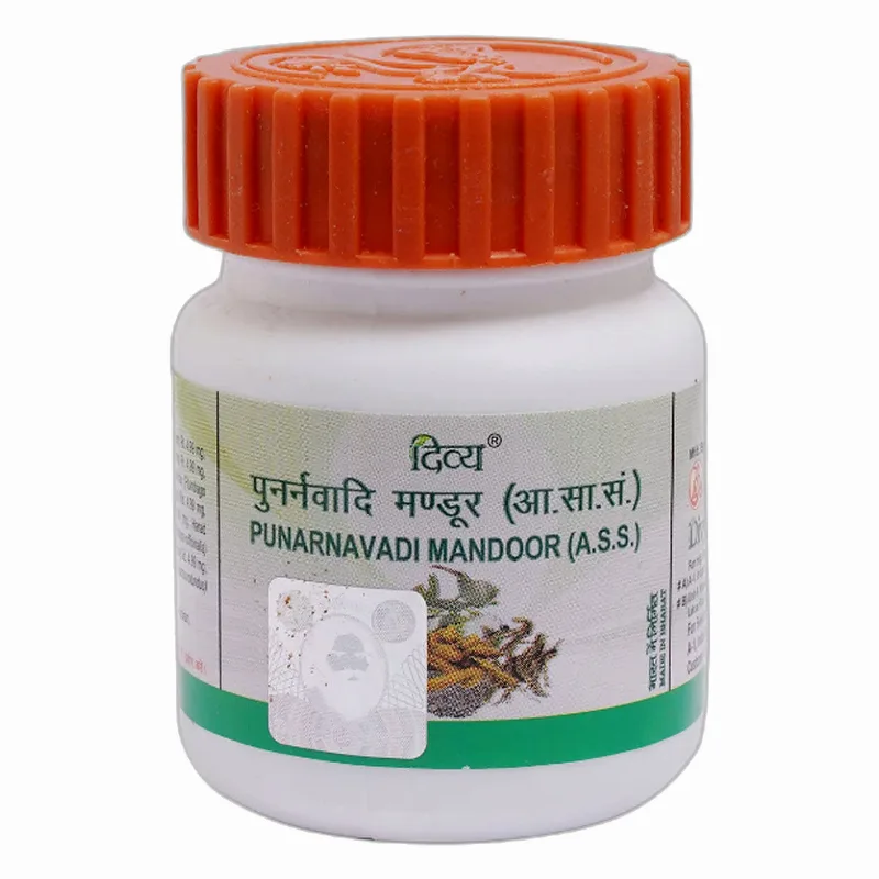 Пунарнавади Мандур 120 табл Patanjali Punarnavadi Mandoor