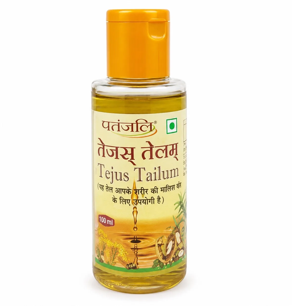 Олія Теджас тайлам універсальна 100 мл Patanjali Tejas Tailam