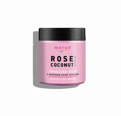Кокосова олія «Троянда» 140 мл Mayur Rose Coconut Oil