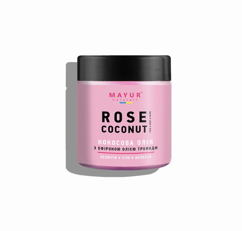 Кокосова олія «Троянда» 140 мл Mayur Rose Coconut Oil