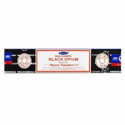 Аромапалички Чорний Опіум 15 г Satya Black Opium