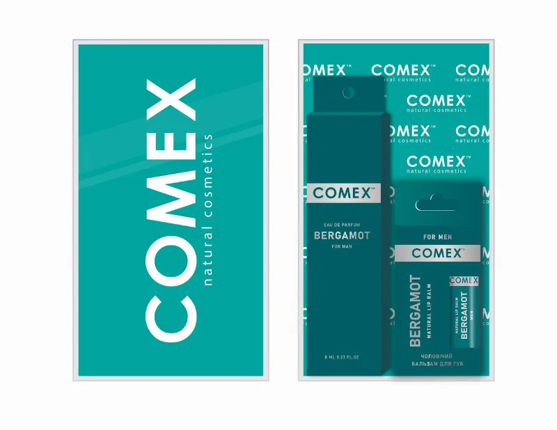 Бальзам для губ натуральный мужской «Bergamot» 5 г Comex Bergamot Lip Balm