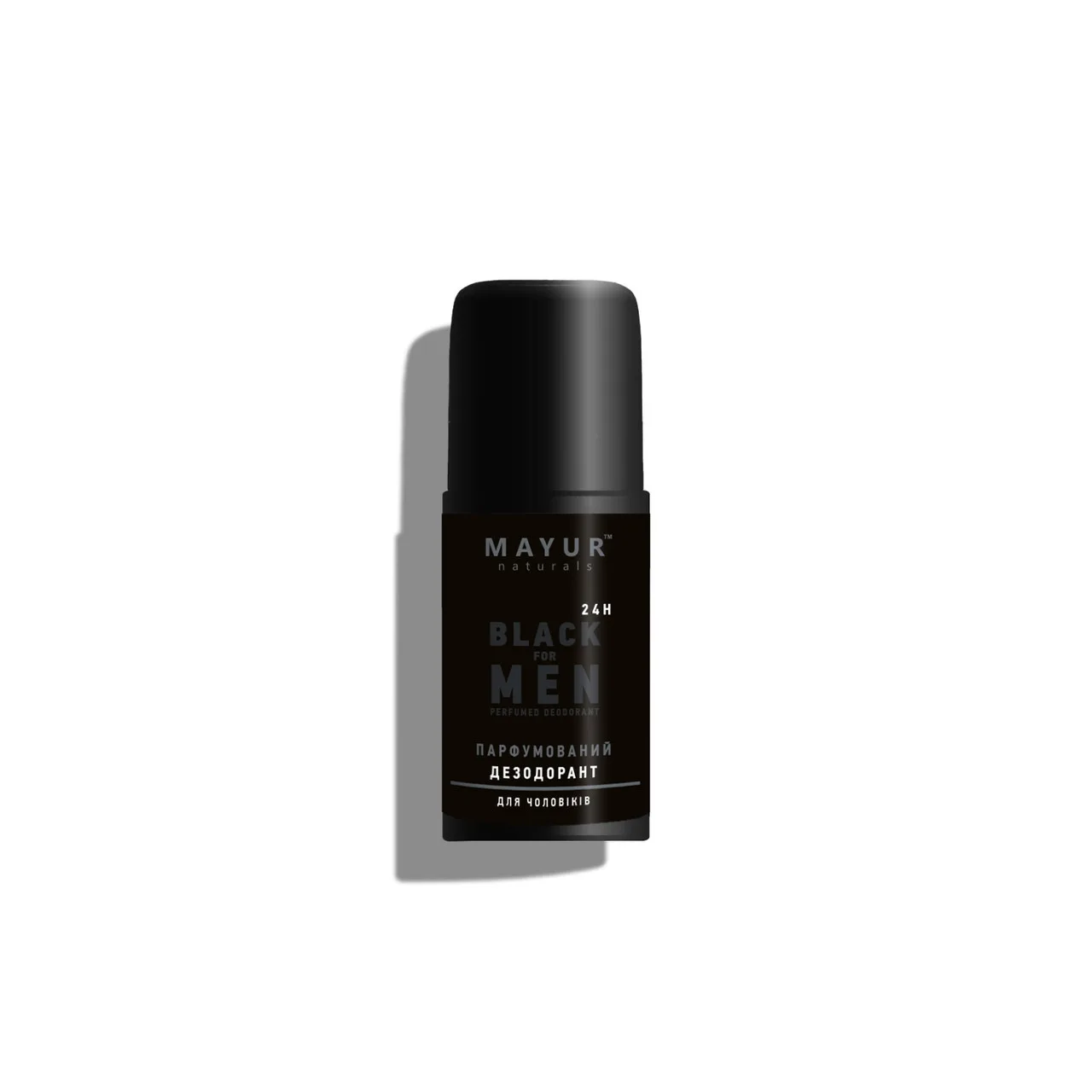 Дезодорант мужской парфюмированный «Black for men» 50 мл Mayur Black for Men Deodorant