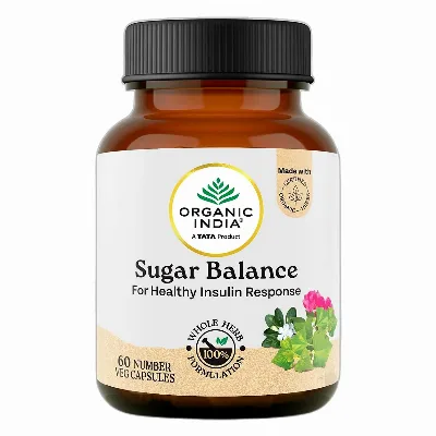 Баланс цукру 60 капс Organic India Sugar Balance