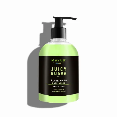 Натуральное косметическое мыло «Гуава» 275 мл Mayur Guava Liquid Soap 275 ml