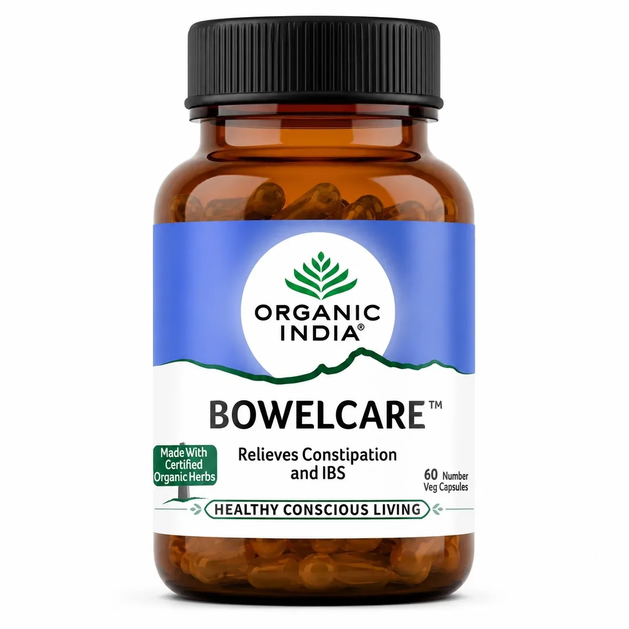 Боуелкер 60 капс Organic India Bowelcare