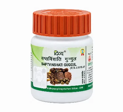 Саптвиншати Гуггул 40 шт Patanjali Divya Saptvinshati Guggul
