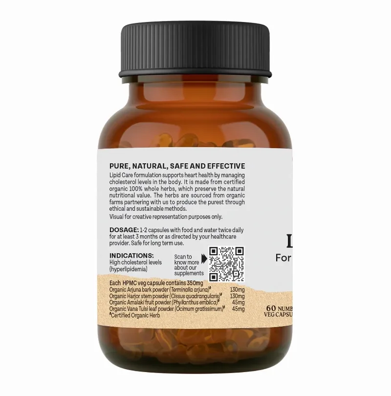 Ліпід Кер 60 капс Organic India Lipid Care
