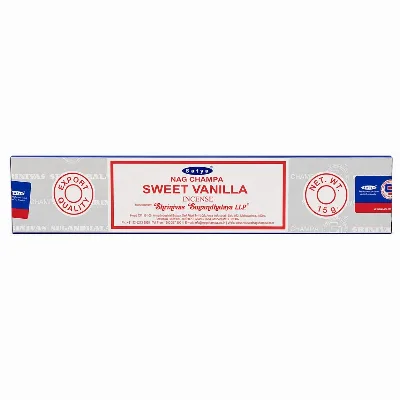 Аромапалички Солодка ваніль 15 г Satya Sweet Vanilla